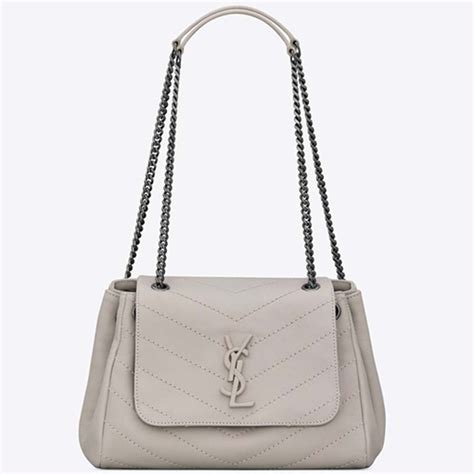 ysl black and white|ysl white shoulder bag.